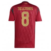 Belgia Youri Tielemans #8 Hjemmedrakt EM 2024 Kortermet